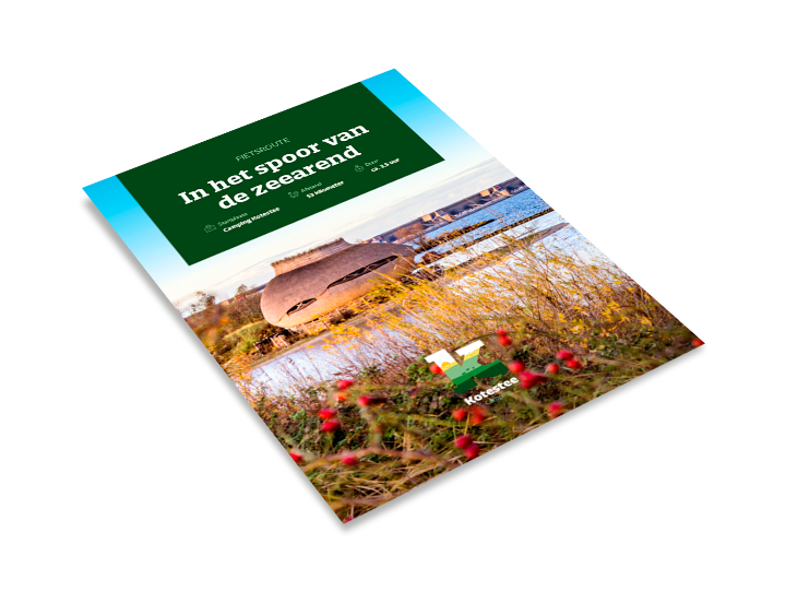 Route In het spoor van de zeearend met uitzicht over natuurgebied en uitkijkpunt